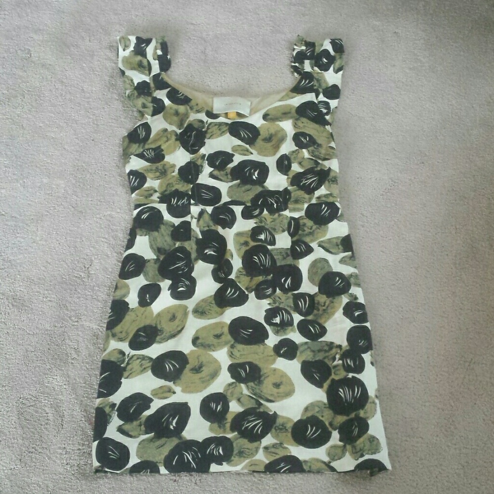 Leifsdottir anthro ruffle dress